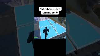 Bros tryna run through a wall 💀 fortnite meme funny gaming [upl. by Noman]