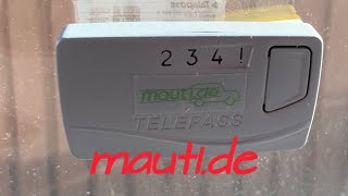 maut1de Meine neue Mautbox [upl. by Beverly]