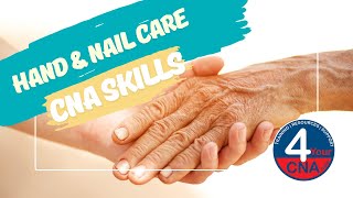 Hand and Nail Care CNA Skill Prometric [upl. by Severson]