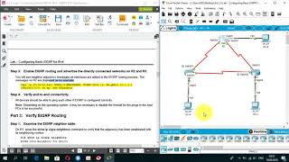 6225 Lab  Configuring Basic EIGRP for IPv4 [upl. by Oby443]