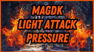 ESO PvP  MagDK Pyrebrand PRESSURE in BGs  Battleground Chronicles [upl. by Rotsen]