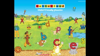 Letterland Alphabet Phonics and Sounds  Letters A to Z [upl. by Maillliw]