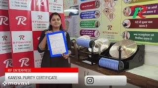 Kansya Thali foot massager with kansya purity certificate  RP Enterprise kansyathalifootmassage [upl. by Ecidnac]