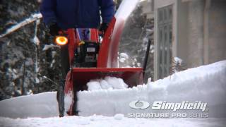 Signature Pro Snow Thrower [upl. by Elauqsap]