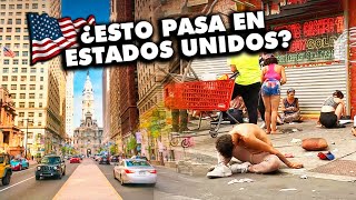 EPIDEMIA de DROGAS en ESTADOS UNIDOS Kensington La Ciudad Zombie 🇺🇸 [upl. by Kabab]