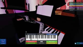 Sorairo Days  Roblox virtual Piano Cover [upl. by Hanas]