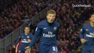 Andrei Arshavins 31 goals for Arsenal [upl. by Ecined]