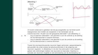 VWO biologie examenuitleg 2011 tijdvak 1 vr 1316 [upl. by Elyad]