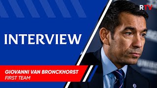 INTERVIEW  Giovanni van Bronckhorst  21 Nov 2021 [upl. by Asik]