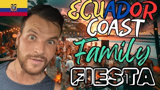 Exploring the Coast of Ecuador A Family Beach Party in Montañita Olon Curia 🇪🇨 [upl. by Tebazile]