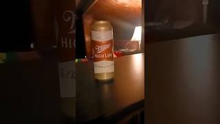 Beer review Miller High Life The Champagne of Beers youtubeshorts beerreview millerhighlife [upl. by Nahgam]