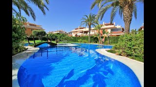 REF VC3567 SPACIOUS 3 BEDROOM TOWNHOUSE IN ZENIAMAR 9 PLAYA FLAMENCA [upl. by Abihsat]