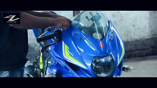 DIY  Gixxer SFX Bodykit  Installation Guide  Headlight Nose [upl. by Atsyrc845]