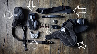 The 5 BEST camera straps and holders  Peak design Black Rapid and Spider [upl. by Bassett882]