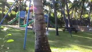 Mauritius Hotel La Pirogue Flic En Flac RNoire Westen Mauritius TUI Holly 2013 Garten [upl. by Sido]