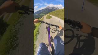 Leogang World Track DH on Hardtail part 1 [upl. by Avalsorim424]