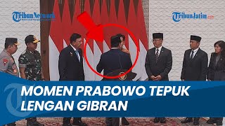 Memulai Lawatan Luar Negeri Momen Presiden Prabowo Tepuk Lengan Wapres Gibran [upl. by Ellesirg636]