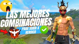 LAS MEJORES COMBINACIÓNES PARA BRCLASIFICATORIA EN FREE FIRE✅️ [upl. by Johannes647]