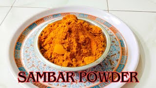 மணக்க மணக்க சாம்பார் பொடி இப்படி ட்ரை பண்ணுங்க  Sambar Powder  Idli podi  Sambar [upl. by Nereil]