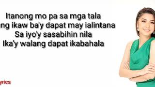 Sabi niya donnalyn bartolome lyrics video [upl. by Lauer]