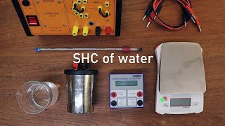 Specific Heat Capacity of Water  Physics Experiment [upl. by Darrin410]