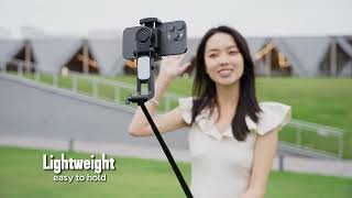 DigitekDSG 001 Axis Foldable Tripod Gimbal with Remote Control Function amp Detachable Fill Light [upl. by Lacym]