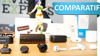 COMPARATIF des écouteurs sans fil entre 40 et 70€ i10 Xiaomi Soundpeats Mycarbon Pamu [upl. by Ramu]