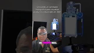 Ventilador de HOLOGRAMA 3D tecnologia 3d 3danimation hologram [upl. by Heffron928]