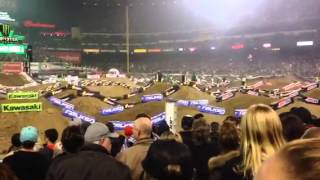 Anaheim Supercross 450 Heat 1 [upl. by Abdella]