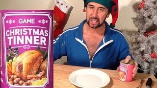 Christmas Tinner Review  Christmas dinner in a can [upl. by Blynn]