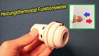 Wie funktioniert der Heizungsthermostat Heizungsthermostat Funktionsweise amp richtig einstellen [upl. by Nievelt]