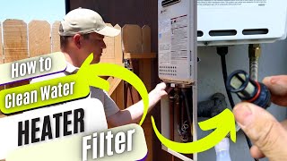 Guide For Cleaning Noritz Hot Water Heater Filter  Easy Step by Step Tutorial [upl. by Kelula]