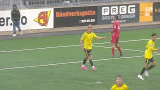 PostNordligaen avd 2  runde 20 Bærum SKBrann 2 10 10 [upl. by Eednus]