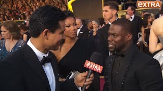 Kevin Hart on Persuading Chris Rock to Host Oscars Amid OscarsSoWhite Controversy [upl. by Formenti]