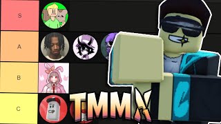 TMMX Youtuber Tier List [upl. by Ainsley131]