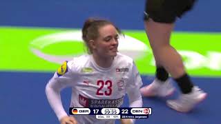 Germany vs Denmark  Highlights  26th IHF Womens World Championship [upl. by Suirtemid]