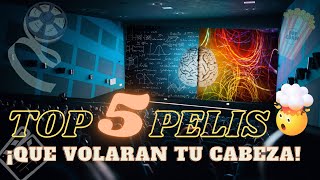 TOP 5 Películas que exploran la Mente Humana  Te volaran la cabeza [upl. by Cthrine733]