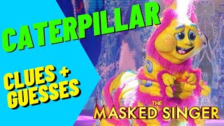 Caterpillar Clues and Guesses  Masked Singer  Episode 5 [upl. by Yrahcaz915]