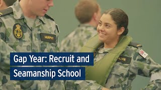 Navy Gap Year Recruit and Seamanship School [upl. by Eloken]