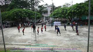 Volleyball Boys final  Govt High School Hnahthial winner Vs Bualpui H High School [upl. by Shaughnessy]