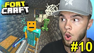 Abandoned Mineshaft amp XP Farm UPGRADE FortCraft Ep10 [upl. by Riker]