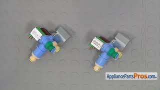 How To WhirlpoolKitchenAidMaytag Water Inlet Valve WPW10179146 [upl. by Nallij]