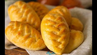 How to Make Traditional Russian Piroshki with Jam  Пирожки с вареньем [upl. by Yuht]