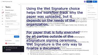 2024 11 13 DocuSign CLM When Counterparty Signs and Emails Document Outside of eSignature [upl. by Berey150]