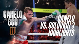 12 ROUND MASTERCLASS  Canelo Alvarez vs Gennadiy GGG Golovkin 3 Fight Highlights [upl. by Levison963]