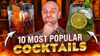 TOP 10 most popular cocktails in the world 2023 TheDrCork [upl. by Care]