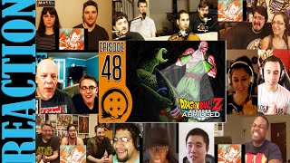 DragonBall Z Abridged Episode 48  TeamFourStar TFS REACTIONS MASHUP [upl. by Lj59]