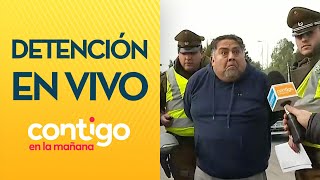 DETENCIÓN EN VIVO Conductor circulaba con documento falso y 212 multas  Contigo en la Mañana [upl. by Leanna]