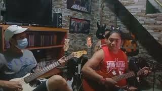 Band Crossed Fingers performing cover Song by Mike Hanopol Title Mr Kenkoy [upl. by Bazluke906]