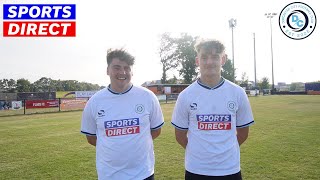 The Gelder Brothers Post Match Interview  Harworth Colliery FC v Doncaster City FC  Non League [upl. by Tnerb623]